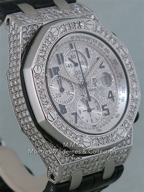 audemars piguet royal oak offshore diamond replica|royal oak offshore chronograph price.